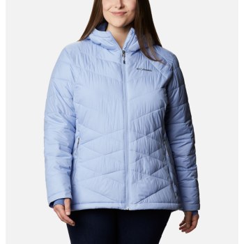 Columbia Jas Dames, Heavenly Hooded Plus Size Blauw, 78ZCYOURL